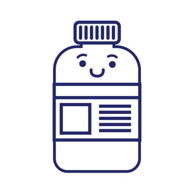 İlaç şişesi Kawaii tarzı