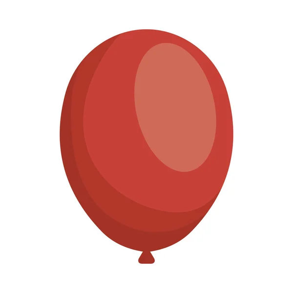 Kırmızı balon ikon vektör tasarımı — Stok Vektör