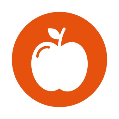 elma meyve blok biçimi simgesi