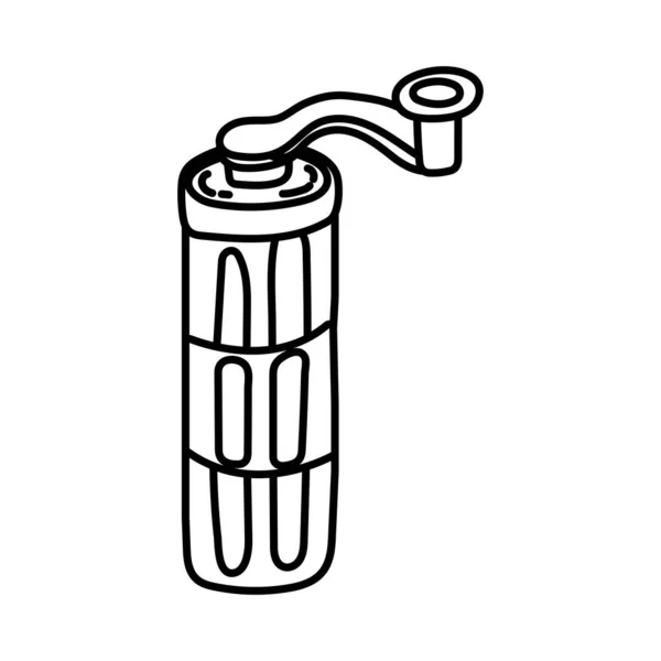 Coffee toast machine line style icon — Stockový vektor