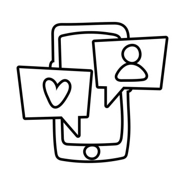 Sohbet hattı tarzında akıllı telefon şeyleri