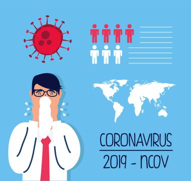 Infographics covid19 salgını