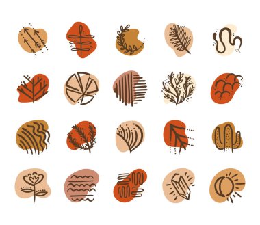 boho set simgeleri demeti