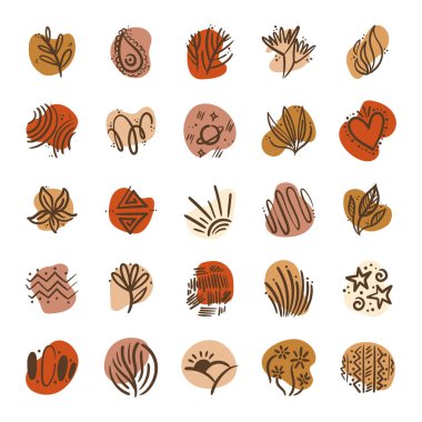 boho set simgeleri demeti