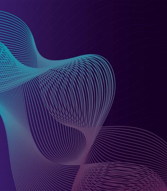 siyah dalgalar mor arkaplan