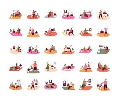 Yaşlılar ev sahnelerinde faaliyet gösteriyor