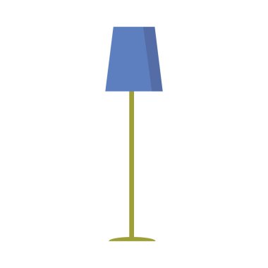 İzole edilmiş ev lambası vektör tasarımı