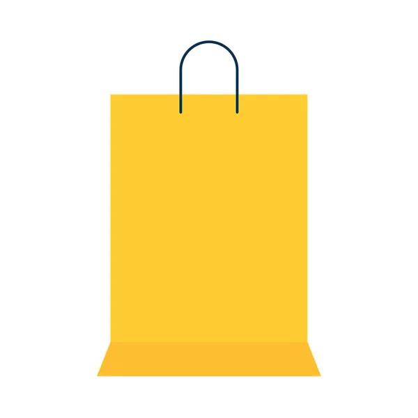 Icono de la bolsa de compras vector de diseño — Vector de stock