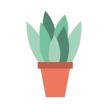 Ot vektör tasarımı içinde izole edilmiş bitki