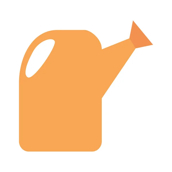 Vattning burk, bevattning symbol isolerad ikon — Stock vektor