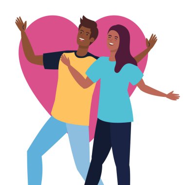 Kalp geçmişi olan mutlu bir çift, sağlıklı bir yaşam tarzı, bayramı kutluyor.