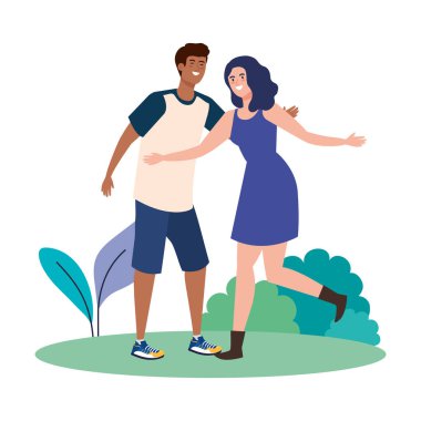 Manzaralı mutlu bir çift, sağlıklı bir yaşam tarzı, bayramı kutluyorlar.