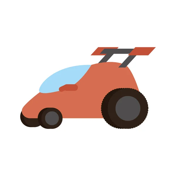 Diseño de vector de juguete de coche aislado — Vector de stock