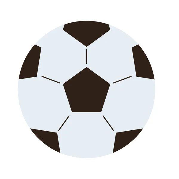 Isolated soccer ball vector design — Stock Vector