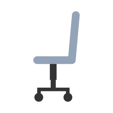 İzole ofis koltuğu vektör tasarımı