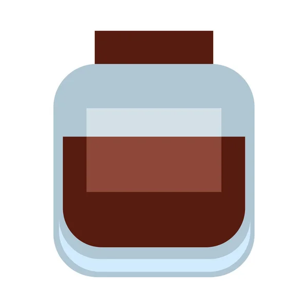 Isolated coffee jar vector design — Stock Vector