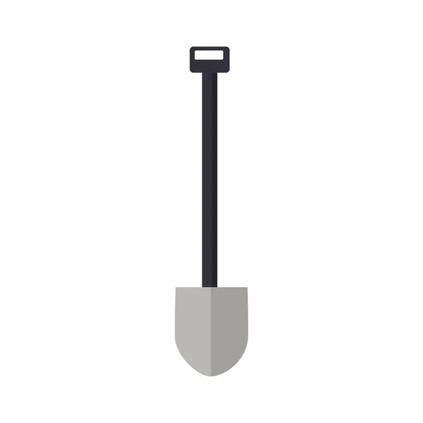 Isolated construction shovel vector design — Stock Vector