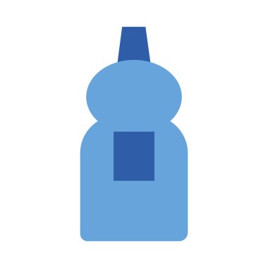 İzole edilmiş deterjan şişe vektör tasarımı