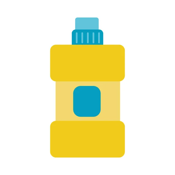 Isolated detergent bottle vector design — Stock Vector