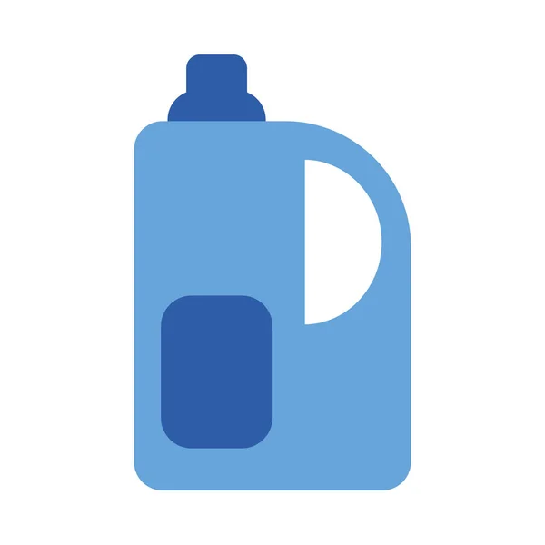 Design de vetor de garrafa de detergente isolado — Vetor de Stock