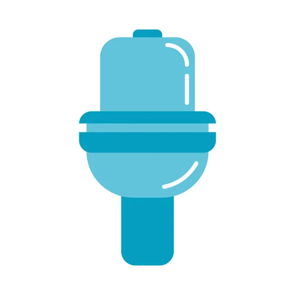 İzole tuvalet ikonu vektör tasarımı — Stok Vektör