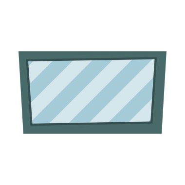 İzole edilmiş ev çerçevesi vektör tasarımı