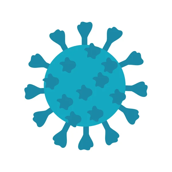 Covid 19 virus icono de diseño de vectores — Vector de stock