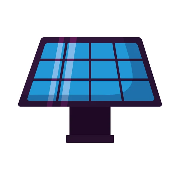 孤立太阳能电池板矢量设计 — 图库矢量图片