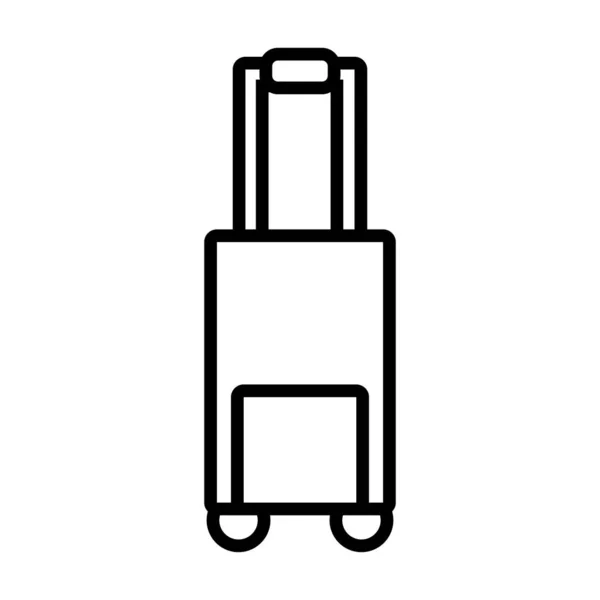 Εικονίδιο στυλ βαλίτσας — Διανυσματικό Αρχείο