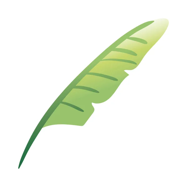나뭇잎 손바닥그리기 스타일 아이콘 — 스톡 벡터