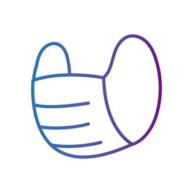 tıbbi maske aksesuar çizgi simgesi