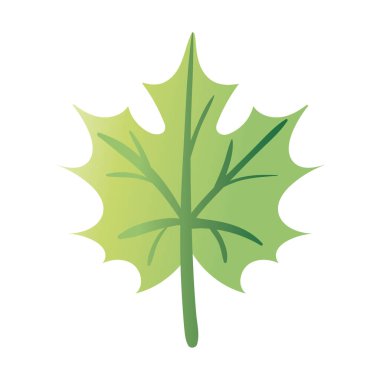 Yaprak parmaklı el çizim biçimi simgesi