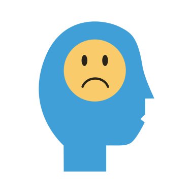 profil kişi covid19 düz stil ile hasta