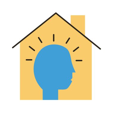 İnsan profili ev ortamında kalır