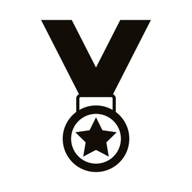 Madalya kazanan siluet stili