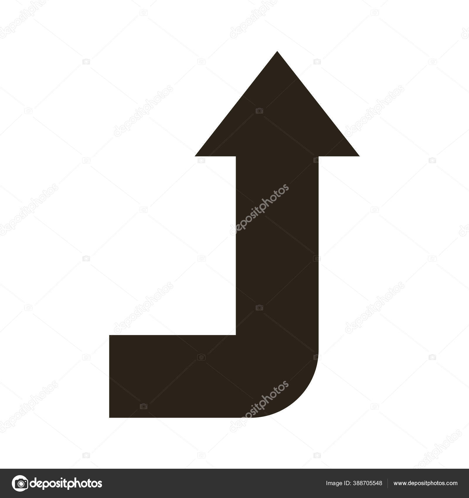 箭头向上方向轮廓风格图标图库矢量图©yupiramos 388705548
