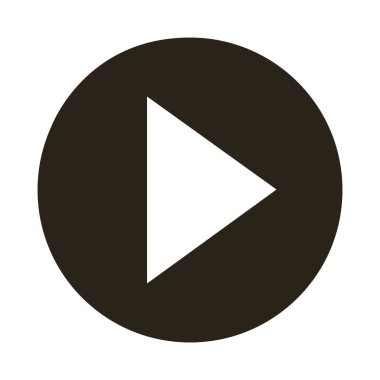 ok sağ yön düğmesi siluet biçimi simgesi