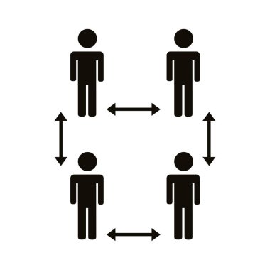 insan grupları sosyal siluet biçimi