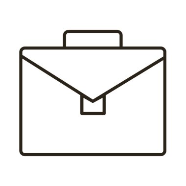 Portföy evrak çantası satır simgesi