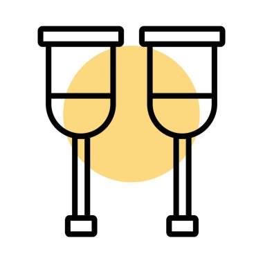 koltuk değneği tıbbi araç satırı biçimi