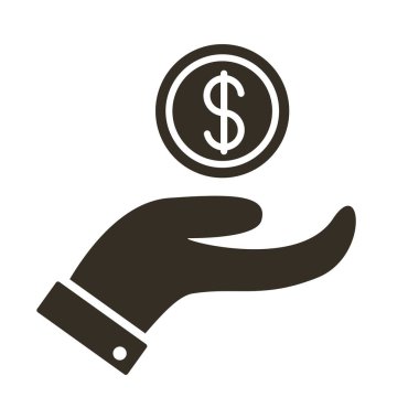 Bozuk para ile el çizgisi tarzı