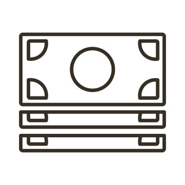 fatura para dolar satır biçim simgesi