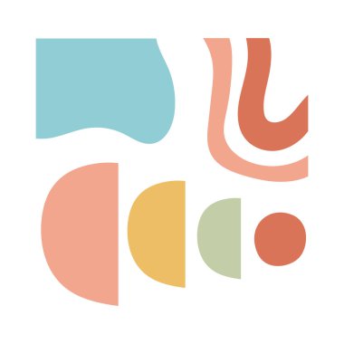 çağdaş sanat eseri el çizimi biçim simgesi