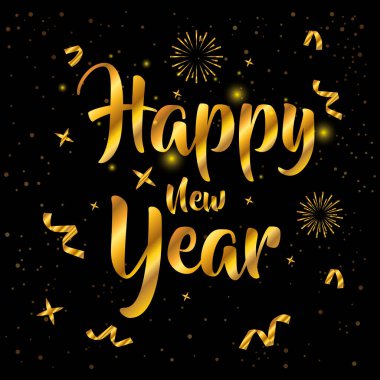 Mutlu yıllar 2021 Altın Poster Kutlaması