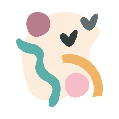 çağdaş sanat eserleri düz biçim simgesi