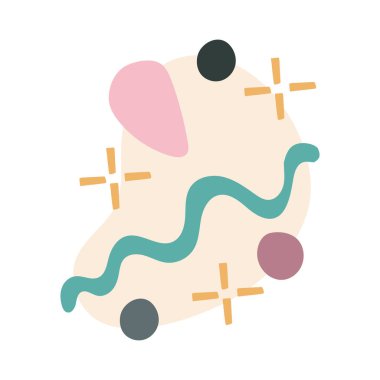 çağdaş sanat eserleri düz biçim simgesi