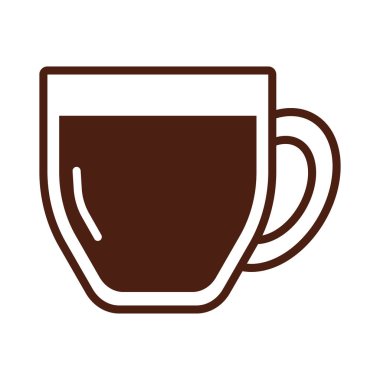 kahve fincanı içecek ve stil simgesini dolduracak