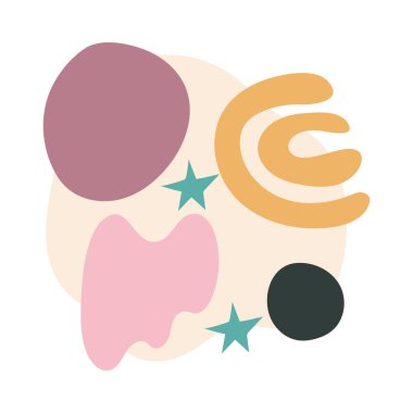 çağdaş sanat eserleri düz biçim simgesi