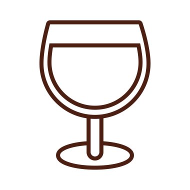 şarap fincanı tarzı simge