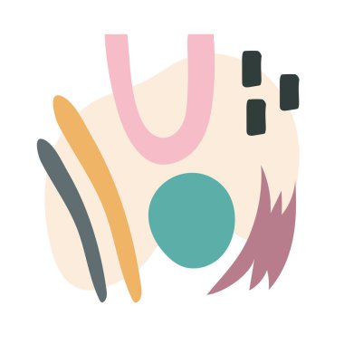 çağdaş sanat eserleri düz biçim simgesi